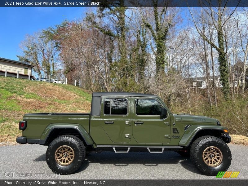 Sarge Green / Black 2021 Jeep Gladiator Willys 4x4