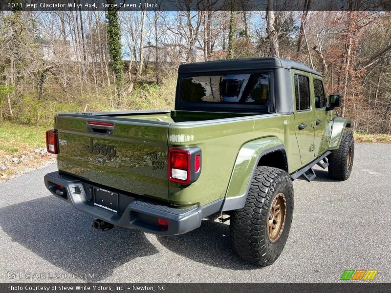 Sarge Green / Black 2021 Jeep Gladiator Willys 4x4