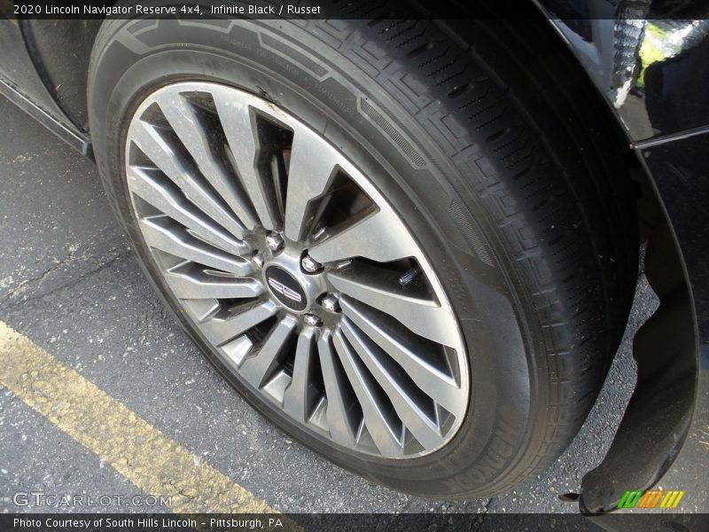 Infinite Black / Russet 2020 Lincoln Navigator Reserve 4x4
