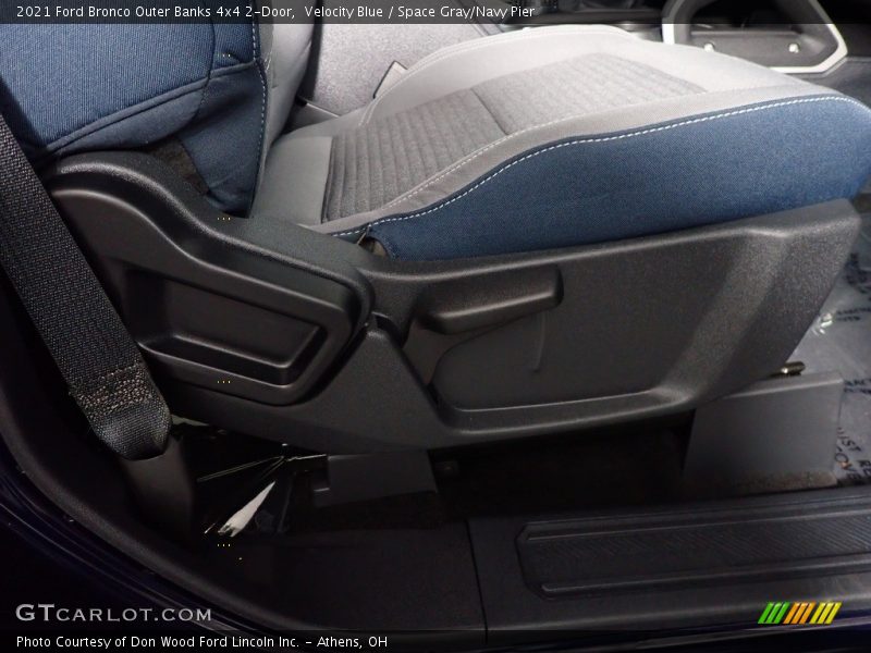 Front Seat of 2021 Bronco Outer Banks 4x4 2-Door