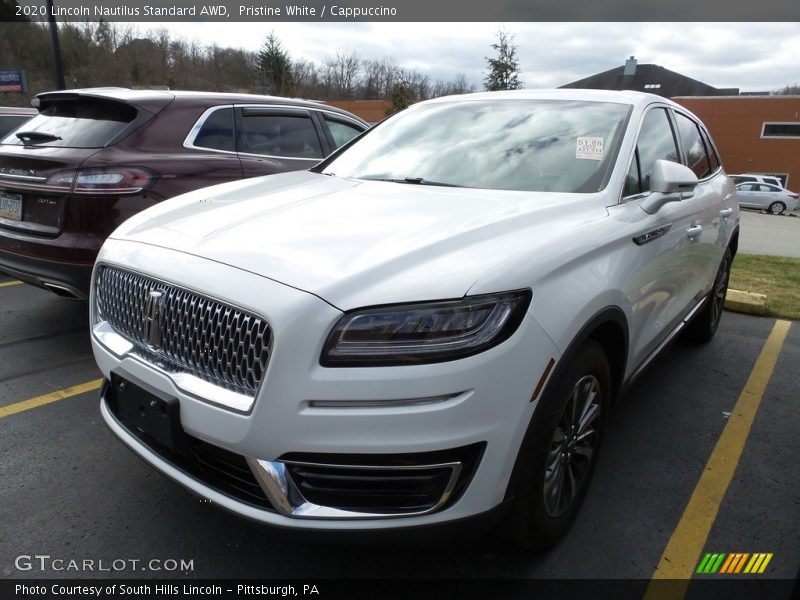 Pristine White / Cappuccino 2020 Lincoln Nautilus Standard AWD