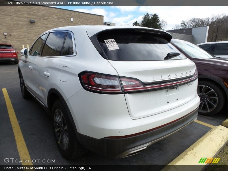 Pristine White / Cappuccino 2020 Lincoln Nautilus Standard AWD