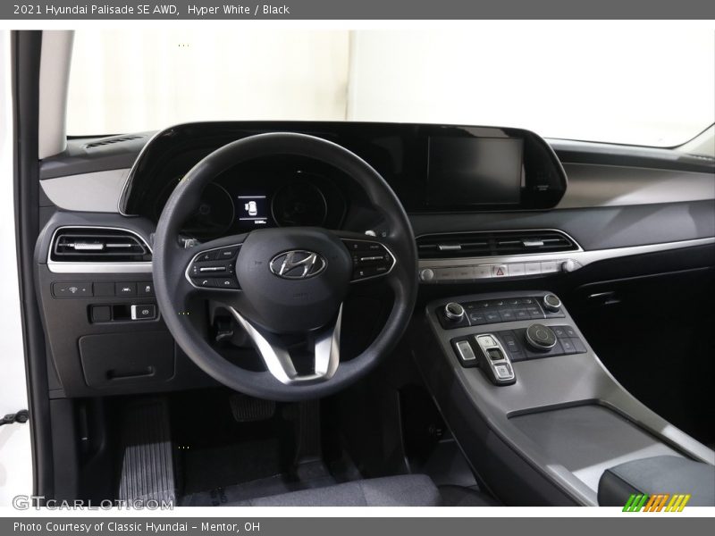 Hyper White / Black 2021 Hyundai Palisade SE AWD