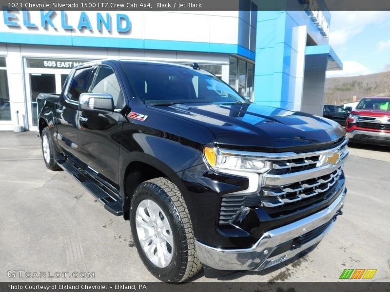 Black / Jet Black 2023 Chevrolet Silverado 1500 LTZ Crew Cab 4x4