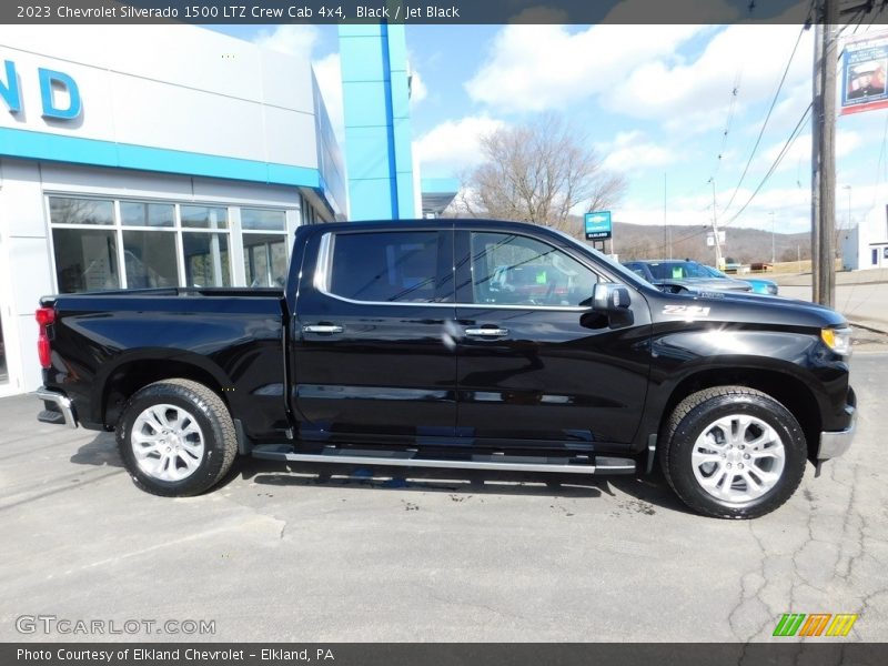 Black / Jet Black 2023 Chevrolet Silverado 1500 LTZ Crew Cab 4x4