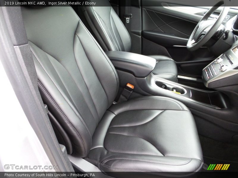 Front Seat of 2019 MKC AWD