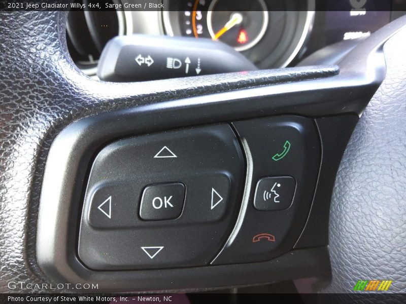 Sarge Green / Black 2021 Jeep Gladiator Willys 4x4