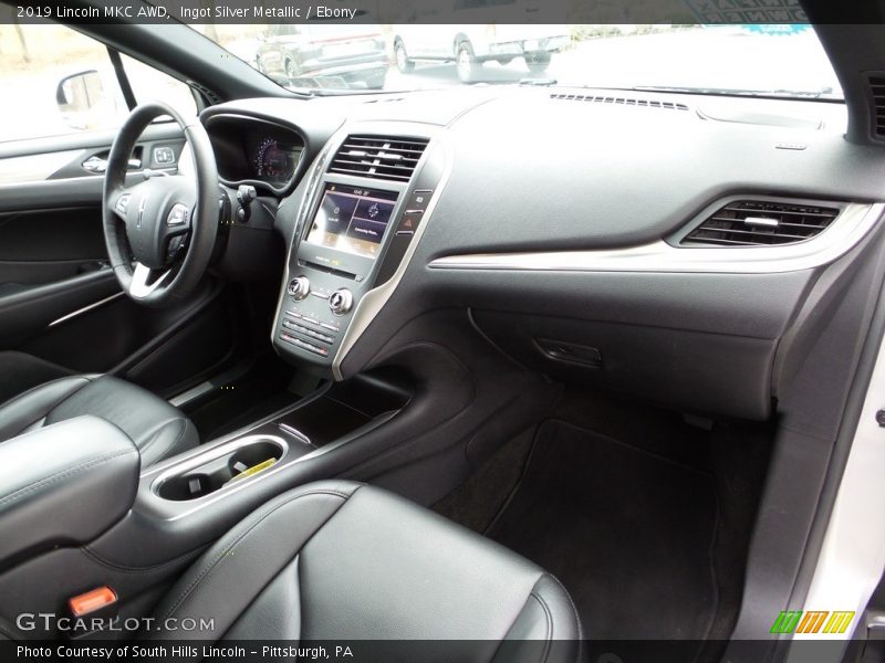 Dashboard of 2019 MKC AWD