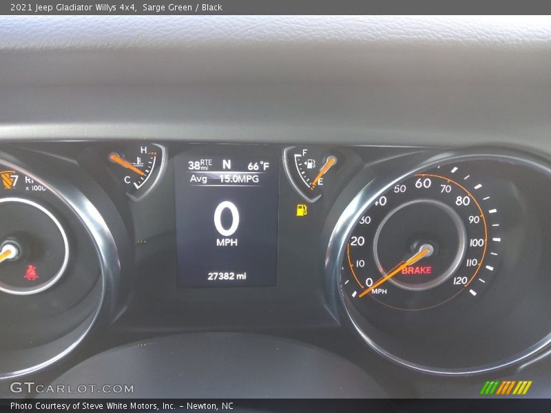 Sarge Green / Black 2021 Jeep Gladiator Willys 4x4