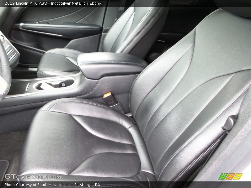 Front Seat of 2019 MKC AWD