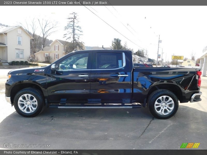 Black / Jet Black 2023 Chevrolet Silverado 1500 LTZ Crew Cab 4x4