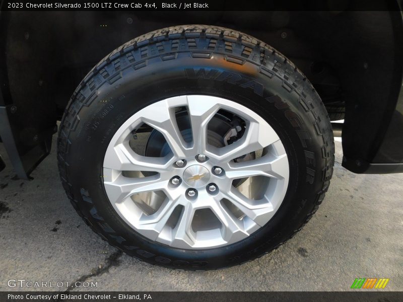 Black / Jet Black 2023 Chevrolet Silverado 1500 LTZ Crew Cab 4x4