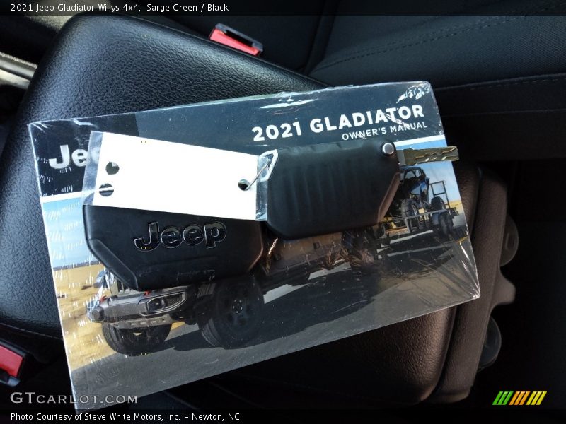 Sarge Green / Black 2021 Jeep Gladiator Willys 4x4