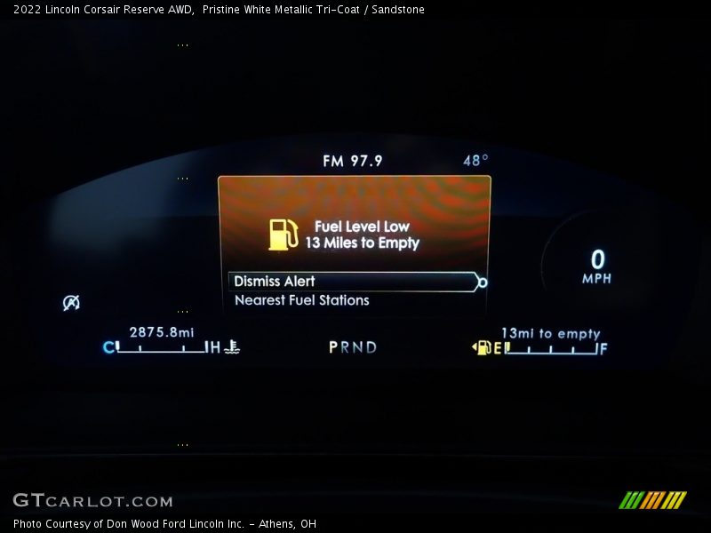 Pristine White Metallic Tri-Coat / Sandstone 2022 Lincoln Corsair Reserve AWD