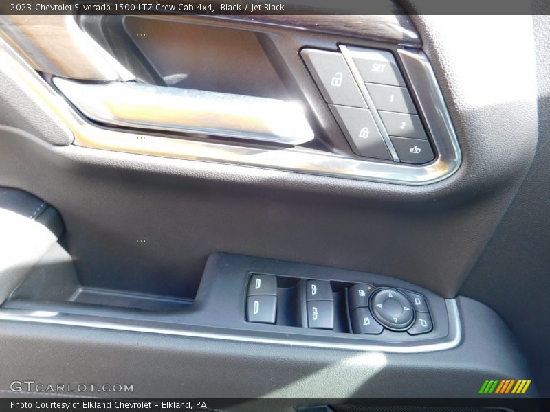 Black / Jet Black 2023 Chevrolet Silverado 1500 LTZ Crew Cab 4x4