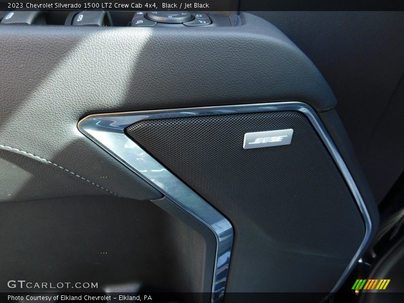 Black / Jet Black 2023 Chevrolet Silverado 1500 LTZ Crew Cab 4x4