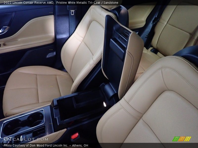 Pristine White Metallic Tri-Coat / Sandstone 2022 Lincoln Corsair Reserve AWD