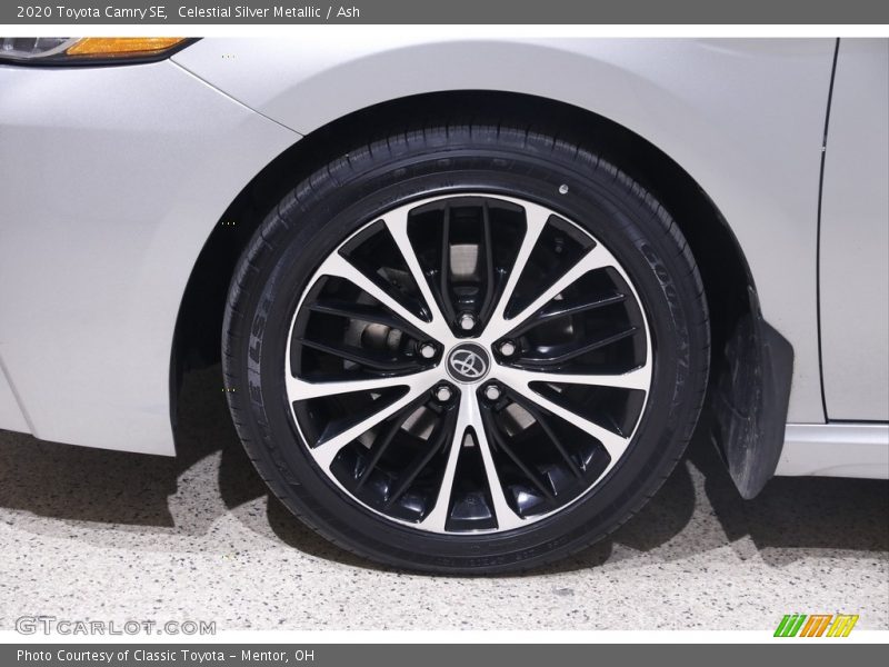 Celestial Silver Metallic / Ash 2020 Toyota Camry SE