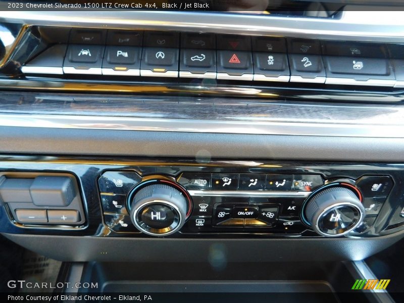 Black / Jet Black 2023 Chevrolet Silverado 1500 LTZ Crew Cab 4x4