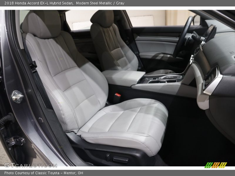 Front Seat of 2018 Accord EX-L Hybrid Sedan