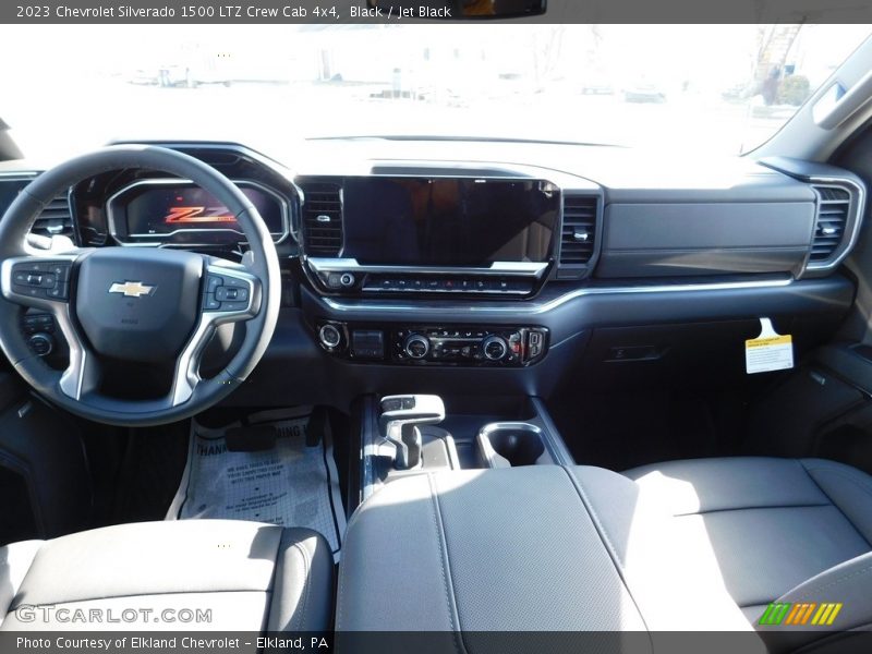 Black / Jet Black 2023 Chevrolet Silverado 1500 LTZ Crew Cab 4x4