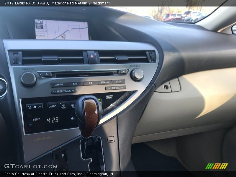 Matador Red Metallic / Parchment 2012 Lexus RX 350 AWD