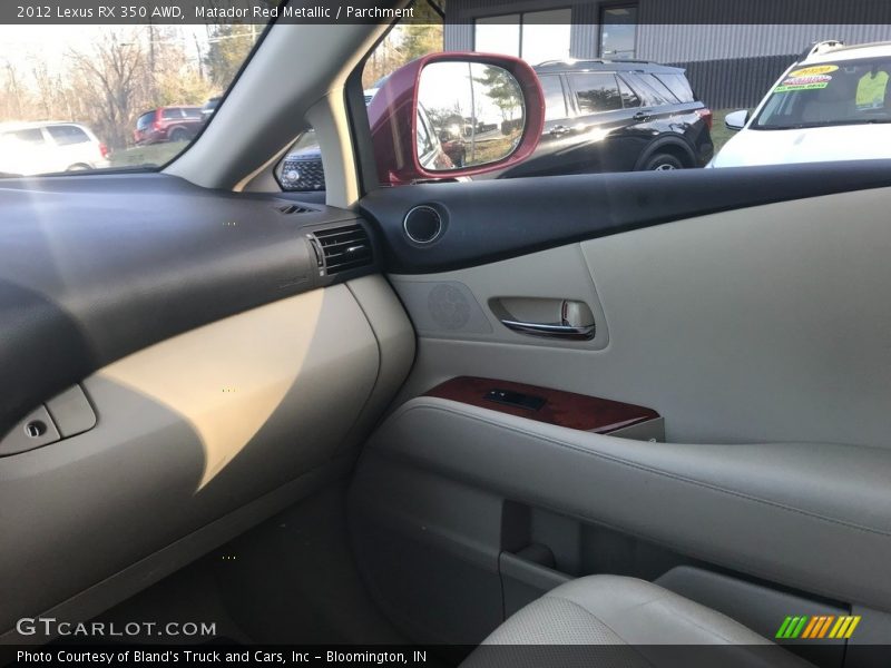 Matador Red Metallic / Parchment 2012 Lexus RX 350 AWD