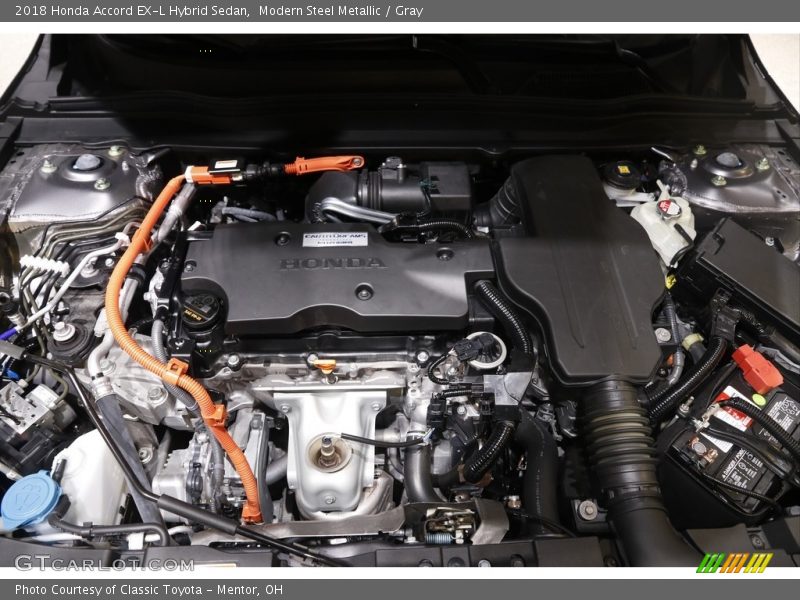  2018 Accord EX-L Hybrid Sedan Engine - 2.0 Liter DOHC 16-Valve VTEC 4 Cylinder Gasoline/Electric Hybrid