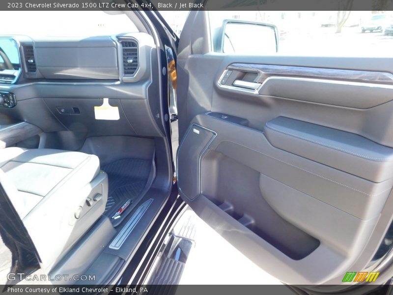 Black / Jet Black 2023 Chevrolet Silverado 1500 LTZ Crew Cab 4x4