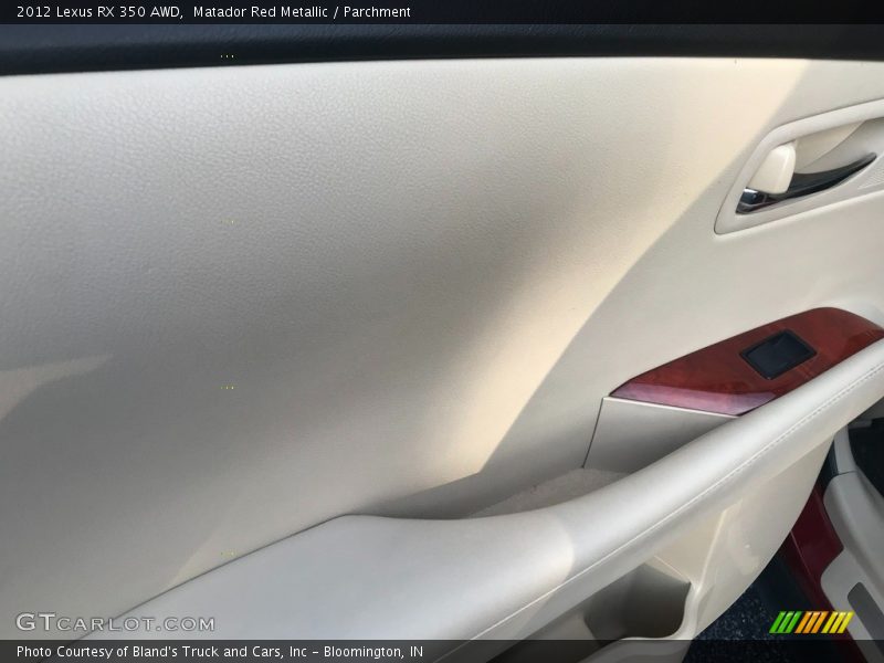 Matador Red Metallic / Parchment 2012 Lexus RX 350 AWD