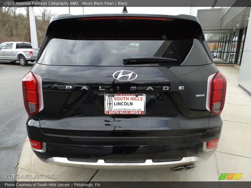 Abyss Black Pearl / Black 2022 Hyundai Palisade Calligraphy AWD