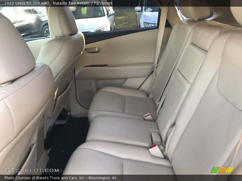 Matador Red Metallic / Parchment 2012 Lexus RX 350 AWD