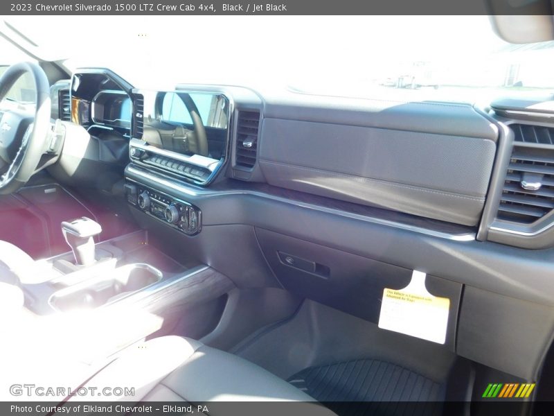 Black / Jet Black 2023 Chevrolet Silverado 1500 LTZ Crew Cab 4x4