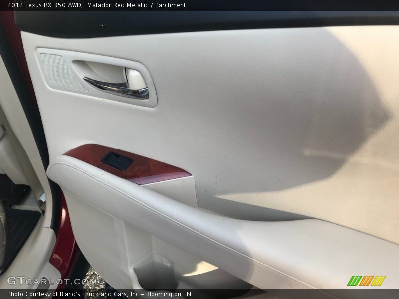 Matador Red Metallic / Parchment 2012 Lexus RX 350 AWD