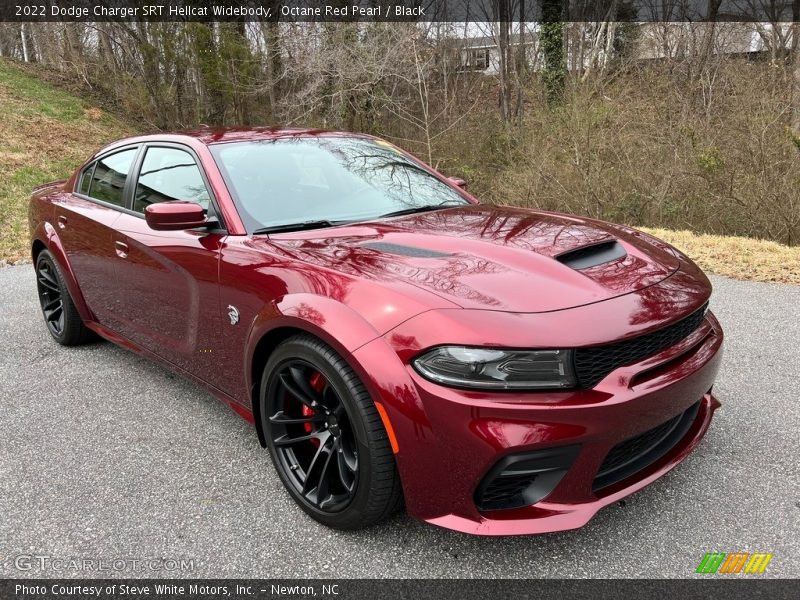 Front 3/4 View of 2022 Charger SRT Hellcat Widebody