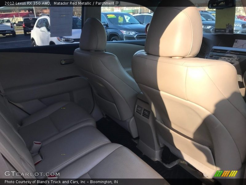 Matador Red Metallic / Parchment 2012 Lexus RX 350 AWD