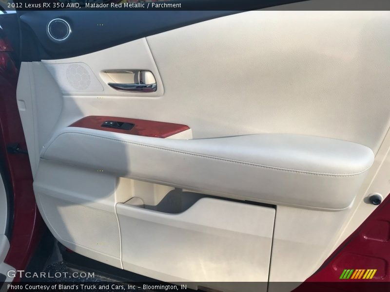 Matador Red Metallic / Parchment 2012 Lexus RX 350 AWD