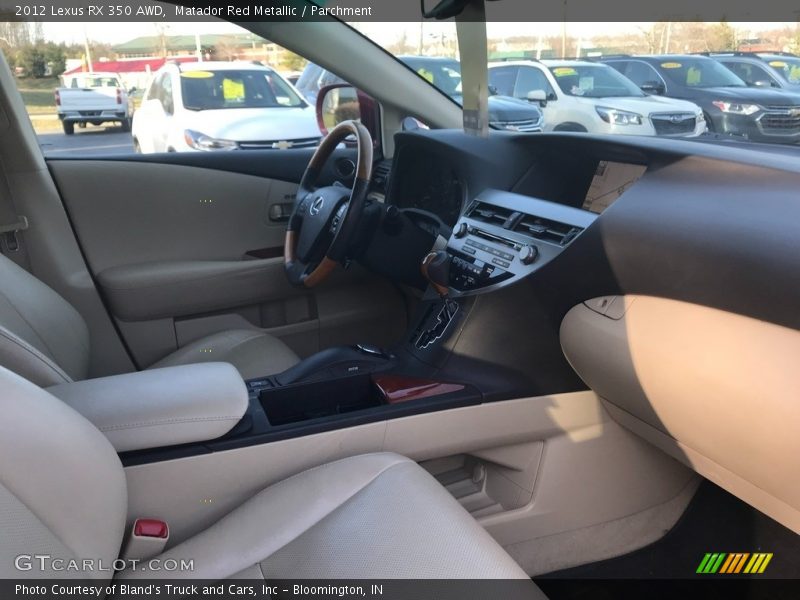 Matador Red Metallic / Parchment 2012 Lexus RX 350 AWD