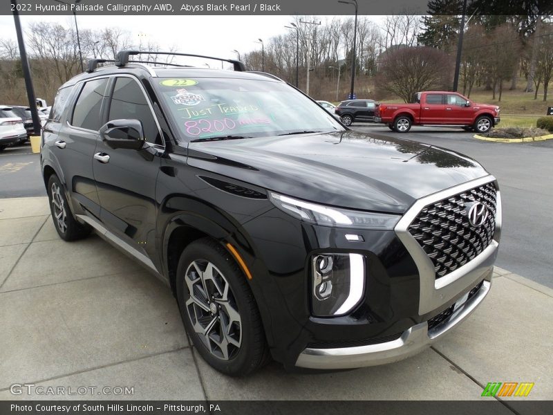 Abyss Black Pearl / Black 2022 Hyundai Palisade Calligraphy AWD