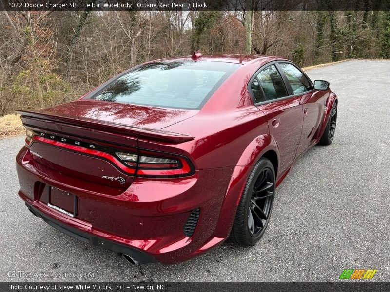 Octane Red Pearl / Black 2022 Dodge Charger SRT Hellcat Widebody