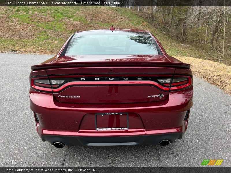 Octane Red Pearl / Black 2022 Dodge Charger SRT Hellcat Widebody