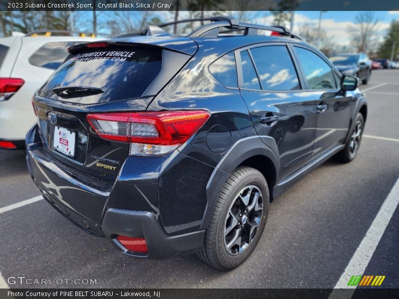 Crystal Black Silica / Gray 2023 Subaru Crosstrek Sport