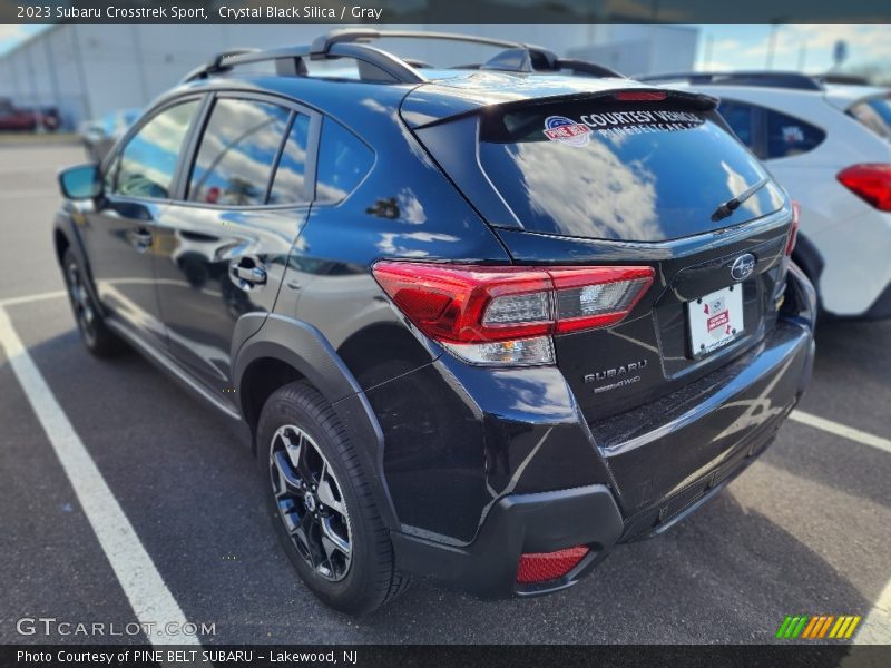 Crystal Black Silica / Gray 2023 Subaru Crosstrek Sport