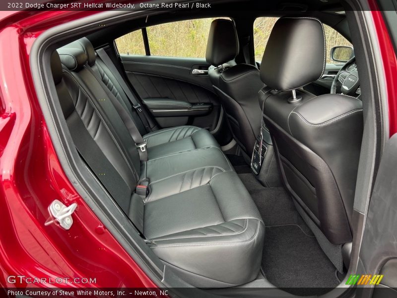 Rear Seat of 2022 Charger SRT Hellcat Widebody