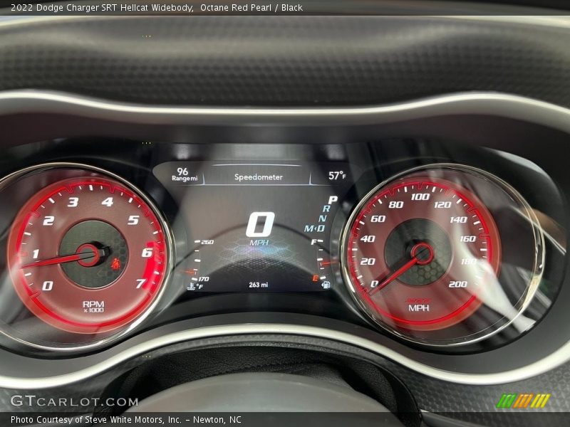  2022 Charger SRT Hellcat Widebody SRT Hellcat Widebody Gauges