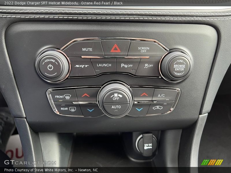 Controls of 2022 Charger SRT Hellcat Widebody