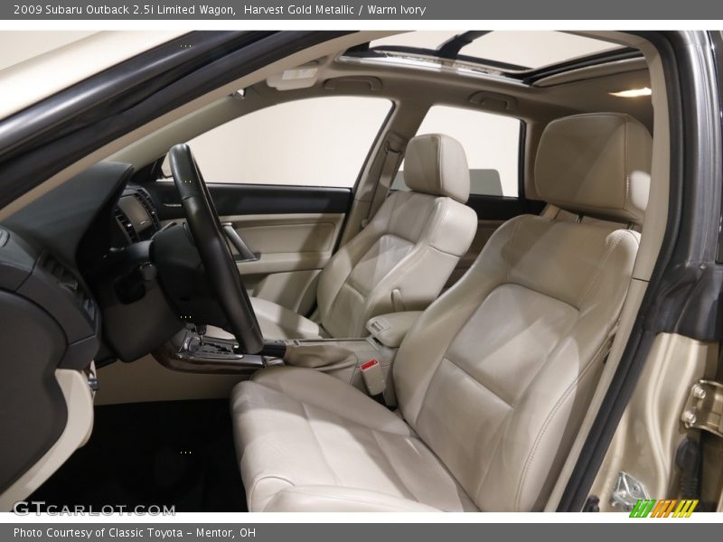 Harvest Gold Metallic / Warm Ivory 2009 Subaru Outback 2.5i Limited Wagon