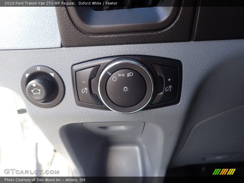 Controls of 2019 Transit Van 250 MR Regular