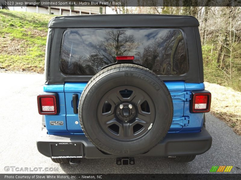 Hydro Blue Pearl / Black 2023 Jeep Wrangler Unlimited Sport 4x4