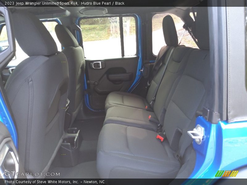 Hydro Blue Pearl / Black 2023 Jeep Wrangler Unlimited Sport 4x4